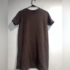 THEORY Spring Terry tshirt dress in Anchor